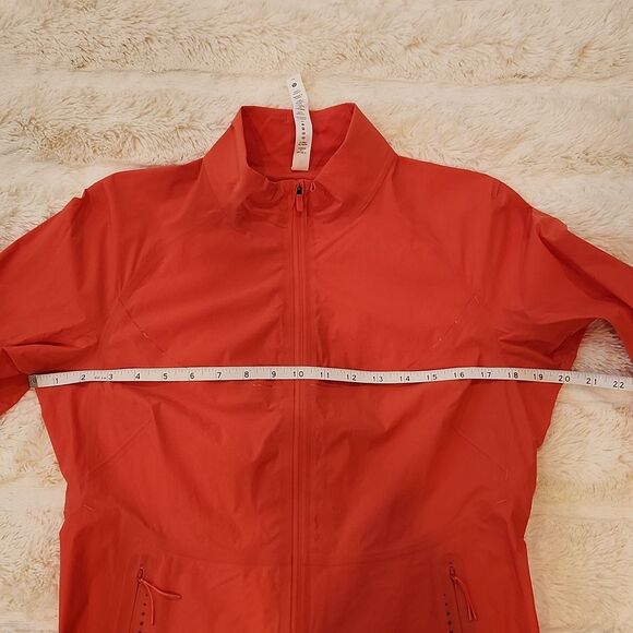 Lululemon Fast and Free Windbreaker in pale raspberry size 10 new no tag - Picture 13 of 16